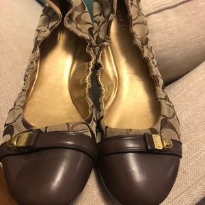 Coach ballet flats size 41